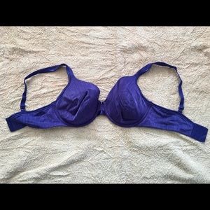 Purple bra